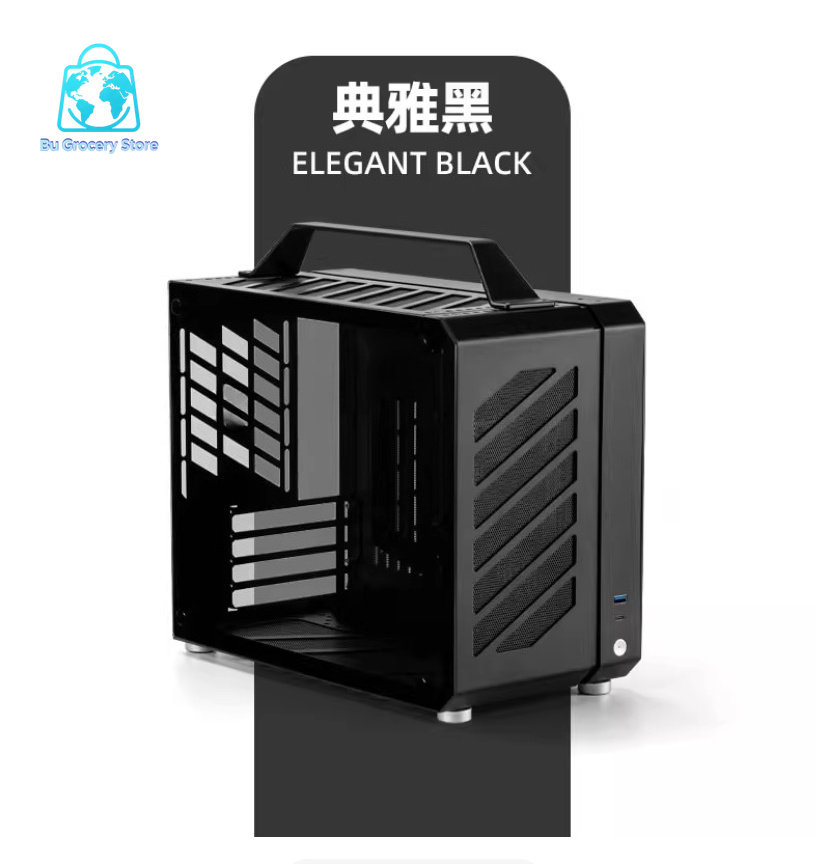 هيكل كمبيوتر محمول كامل الحجم  - مراجعة Mechanic Master C28 Matx Portable Pc Case وسعره
